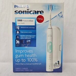 Philips Sonicare 5100 ProtectiveClean Electric Toothbrush White Mint HX6857/11